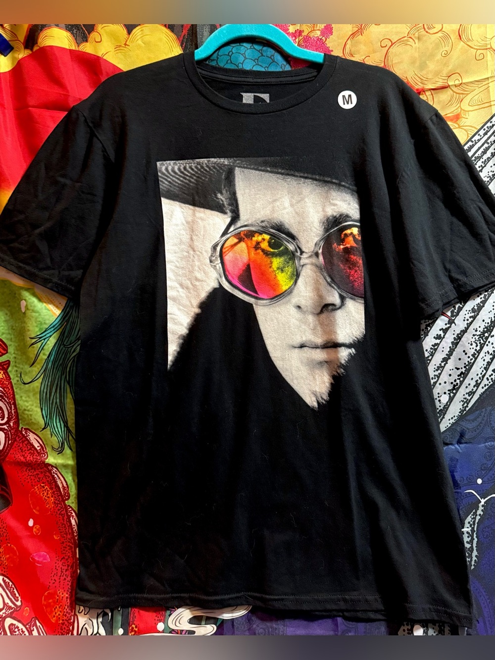 Elton John Farewell Photo Portrait 2019 North America Tour T-Shirt M